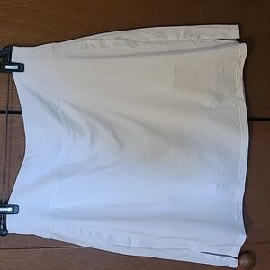 NWT VIODIA WhiteTennis Or Golf Coulotte Skirt SZ XL